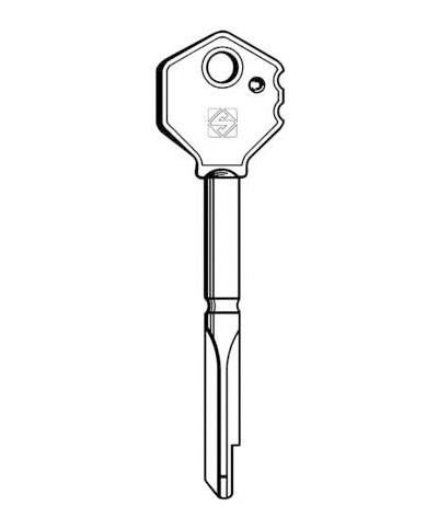 Ferramenta1.com | Chiavi silca croce xy5p (xy5)           gr.13 - PZ 5