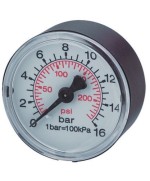 Ferramenta1.com | Manometro per compressore d 40 mm bm108039 - PZ 1