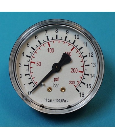 Ferramenta1.com | Manometro per compressore d 60 mm bm108074 - PZ 1