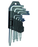 Ferramenta1.com | Serie  9 chiavi torx t10-t50 cromo vanadio * 20056 - CF 6