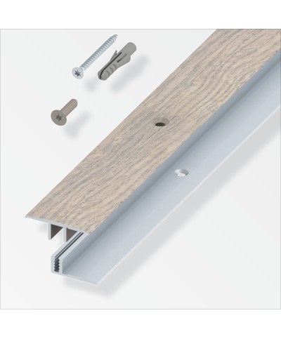 Ferramenta1.com | Raccordo a t per parquet rovere grigio 100 cm - PZ 1