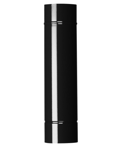 Ferramenta1.com | Tubo per stufa h  50 cm d 15 cm nero opaco - PZ 6