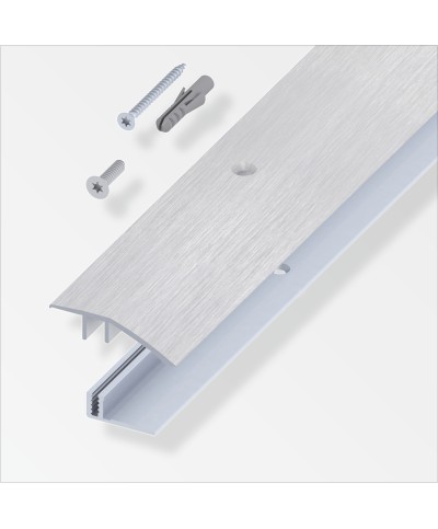 Ferramenta1.com | Terminale a scivolo per parquet grigio spazz. 100 cm - PZ 1