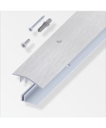 Ferramenta1.com | Terminale a scivolo per parquet grigio spazz. 100 cm - PZ 1