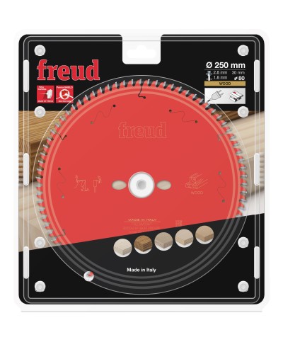 Ferramenta1.com | Disco widia per legno d 250 mm foro 30 denti 80 - PZ 1