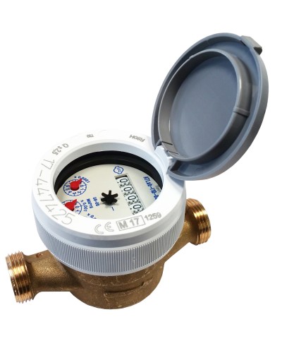 Ferramenta1.com | Contatore per acqua quadrante bagn 1/2 c/rac - PZ 1