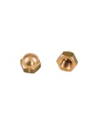 Ferramenta1.com | Dado cieco esagonale ottone  5 ma** - PZ 200