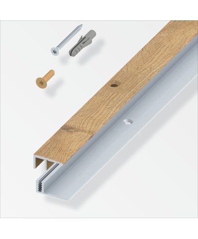 Ferramenta1.com | Raccordo balcone per parquet rovere nat. 100 cm - PZ 1