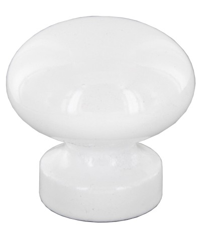 Ferramenta1.com | Pomolo in legno laccato d 30 mm 101/c bianco** - PZ 25