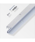 Ferramenta1.com | Raccordo balcone per parquet grigio spazz. 100 cm - PZ 1