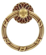 Ferramenta1.com | Maniglia ottone 09236 d 42x49 mm patine* - PZ 25