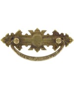 Ferramenta1.com | Maniglia ottone 06305 114x50 mm anticato** - PZ 25