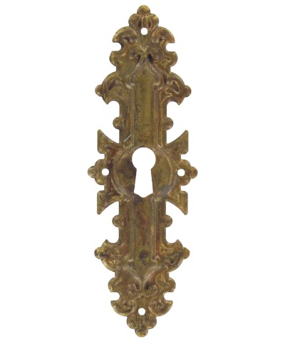 Ferramenta1.com | Bocchetta ottone 30692  38x114 mm anticato** - PZ 25