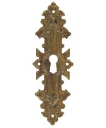 Ferramenta1.com | Bocchetta ottone 30692  38x114 mm anticato** - PZ 25