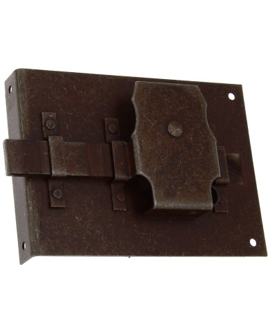 Ferramenta1.com | Serratura antichizzata redosso 60 mm 39012** - PZ 12