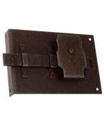 Ferramenta1.com | Serratura antichizzata redosso 70 mm 39012** - PZ 12