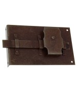 Ferramenta1.com | Serratura antichizzata redosso 80 mm 39012** - PZ 12