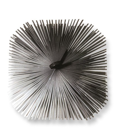 Ferramenta1.com | Scovolo quadro per camino attacco f 30x30 cm - PZ 1