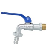 Ferramenta1.com | Rubinetto a sfera con portagomma gr. 1/2** fiv - PZ 20
