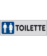 Ferramenta1.com | Etichetta adesiva 150x50 toilette (m f) - PZ 10