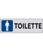 Ferramenta1.com | Etichetta adesiva 150x50 toilette (m) - PZ 10