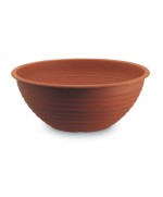 Ferramenta1.com | Ciotola in plastica rigata d 28xh11,5 cm - PZ 1