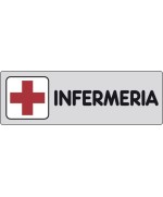 Ferramenta1.com | Etichetta adesiva 150x50 infermeria - PZ 10