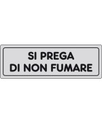 Ferramenta1.com | Etichetta adesiva 150x50 si prega di non fumare - PZ 10