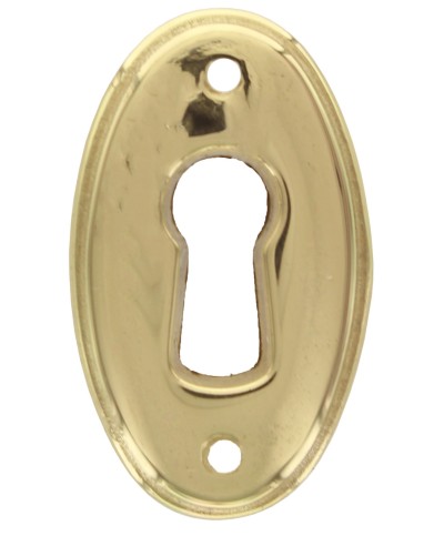 Ferramenta1.com | Bocchetta ottone 30625 22x37 mm oro lucido** - PZ 50