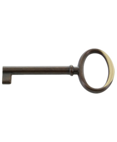 Ferramenta1.com | Chiave per mobili 33706 34x73 mm bronzo sfumato - PZ 25