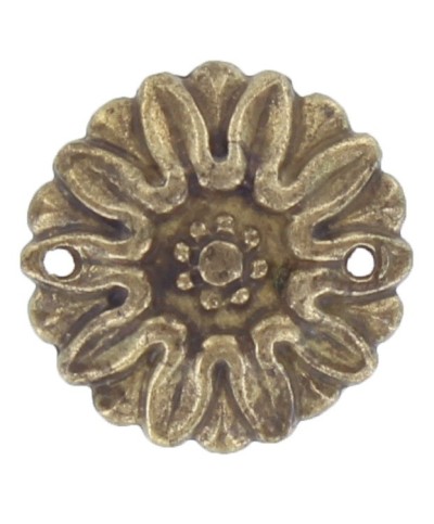 Ferramenta1.com | Borchia ottone 45230 d 28 mm anticato** - PZ 50