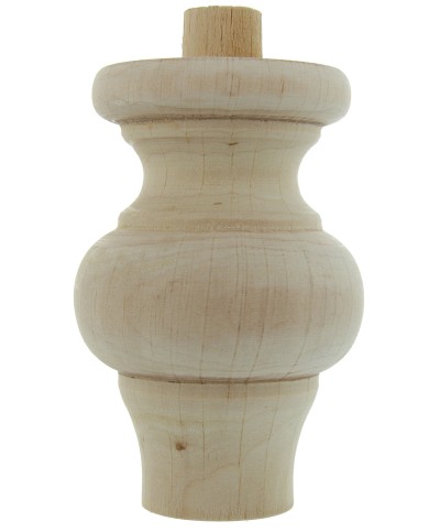 Ferramenta1.com | Piede in legno ontano 53009 78x115 mm - PZ 8