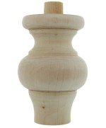 Ferramenta1.com | Piede in legno ontano 53009 78x115 mm - PZ 8