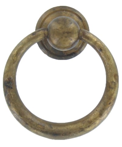 Ferramenta1.com | Maniglia ottone 09202 d 33x39 mm anticato** - PZ 50