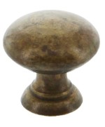 Ferramenta1.com | Pomolo ottone 24228 d 20 mm anticato - PZ 25