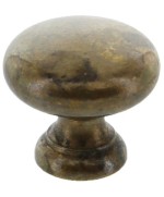 Ferramenta1.com | Pomolo ottone 24228 d 25 mm anticato** - PZ 25