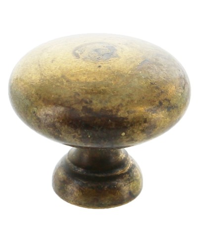 Ferramenta1.com | Pomolo ottone 24228 d 32 mm anticato** - PZ 25