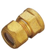 Ferramenta1.com | Raccordo ottone diritto bicono f/gas 16x1/2 - PZ 10