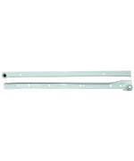 Ferramenta1.com | Guida per cassetti acciaio 35 cm laccato bianco* - CP 25