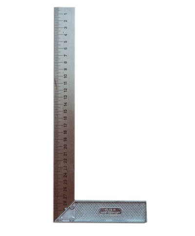 Ferramenta1.com | Squadra per falegname asta acciaio 400 mm - PZ 1