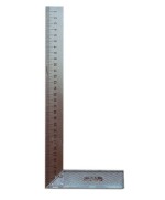 Ferramenta1.com | Squadra per falegname asta acciaio 400 mm - PZ 1