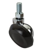 Ferramenta1.com | Ruota semisferica d 40 mm con perno 8max15 cromo** - PZ 4