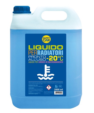 Ferramenta1.com | Liquido radiatore happy car -20c   5 l - PZ 1