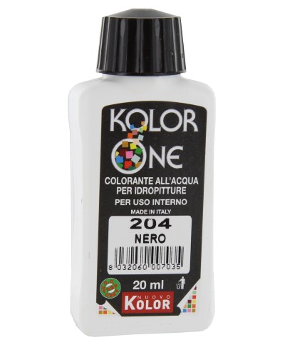Ferramenta1.com | Colorante kolor one 20 ml nero 204 - PZ 12