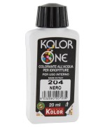 Ferramenta1.com | Colorante kolor one 20 ml nero 204 - PZ 12