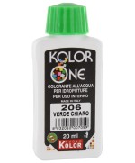 Ferramenta1.com | Colorante kolor one 20 ml verde chiaro 206 - PZ 12