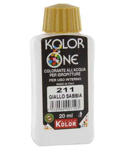 Ferramenta1.com | Colorante kolor one 20 ml giallo sabbia 211 - PZ 12