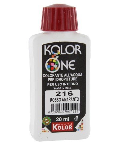Ferramenta1.com | Colorante kolor one 20 ml rosso amaran 216 - PZ 12