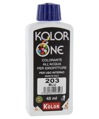 Ferramenta1.com | Colorante kolor one 45 ml blu 203 - PZ 12