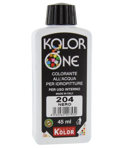 Ferramenta1.com | Colorante kolor one 45 ml nero 204 - PZ 12